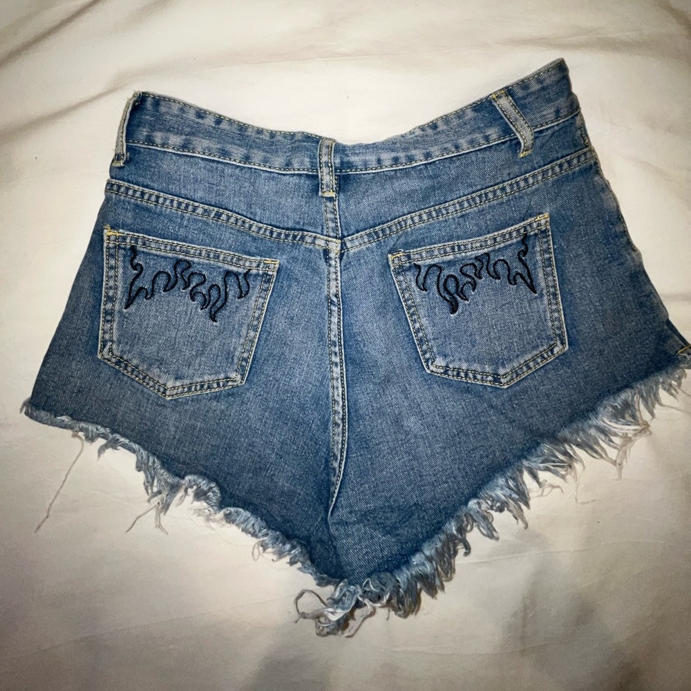 SHEIN FLAME SHORTS 🔥